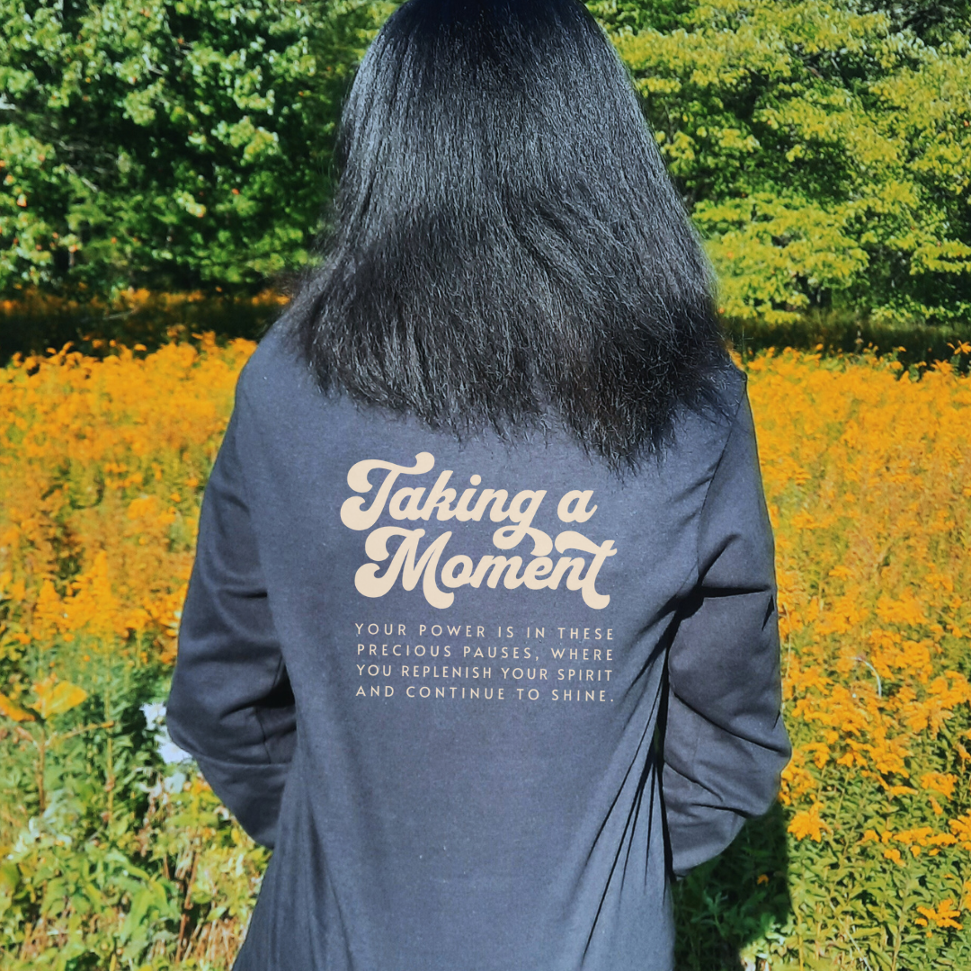 Women's Taking A Moment Graphic Long Sleeve Tee