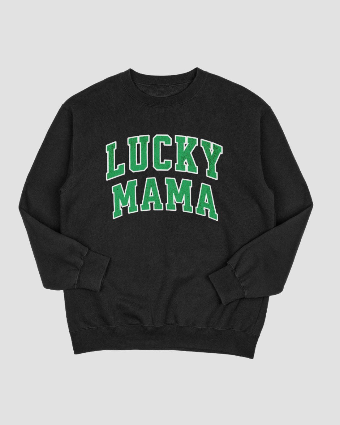 Lucky Mama Varsity Graphic Sweatshirt