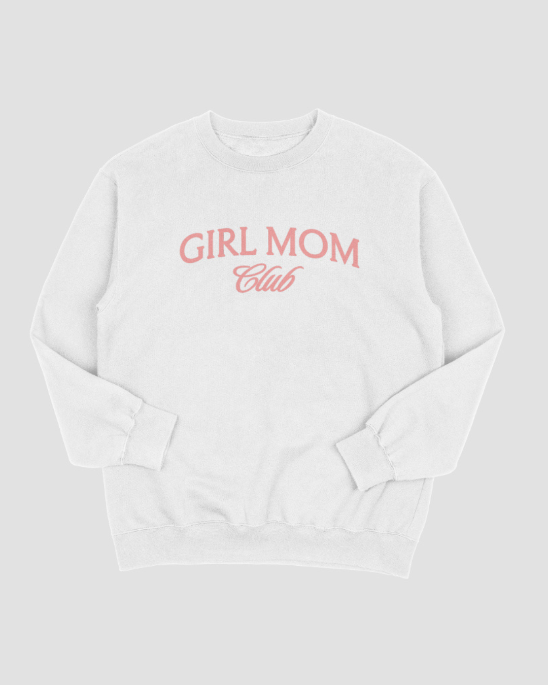 Women's The Girl Mom Club Vintage Crewneck Sweatshirt