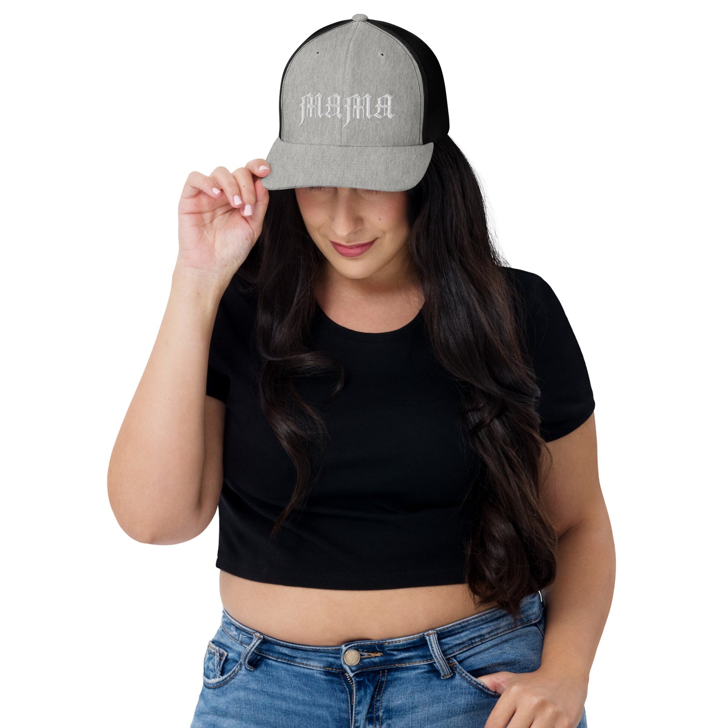 Rocker Mama Embroidered Trucker Hat