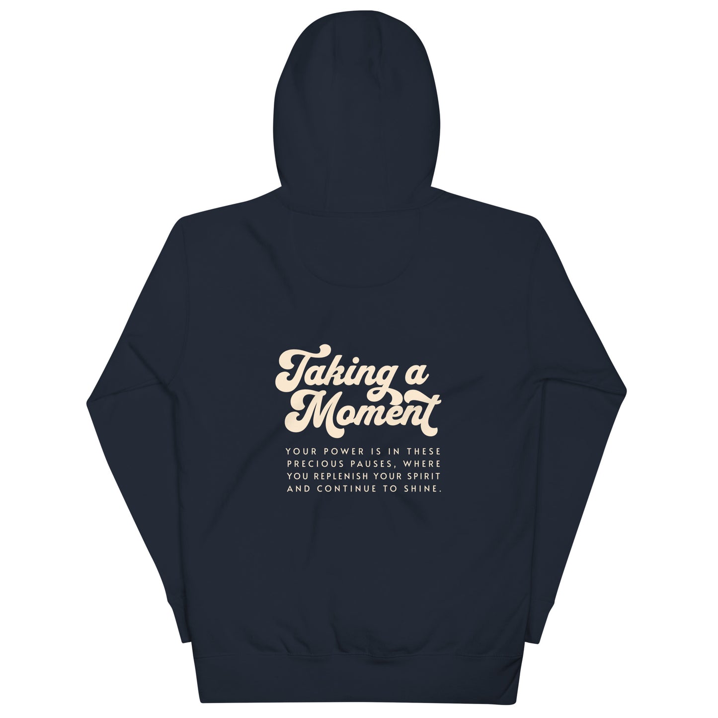 Women's Retro Graphic Taking A Moment Hoodie