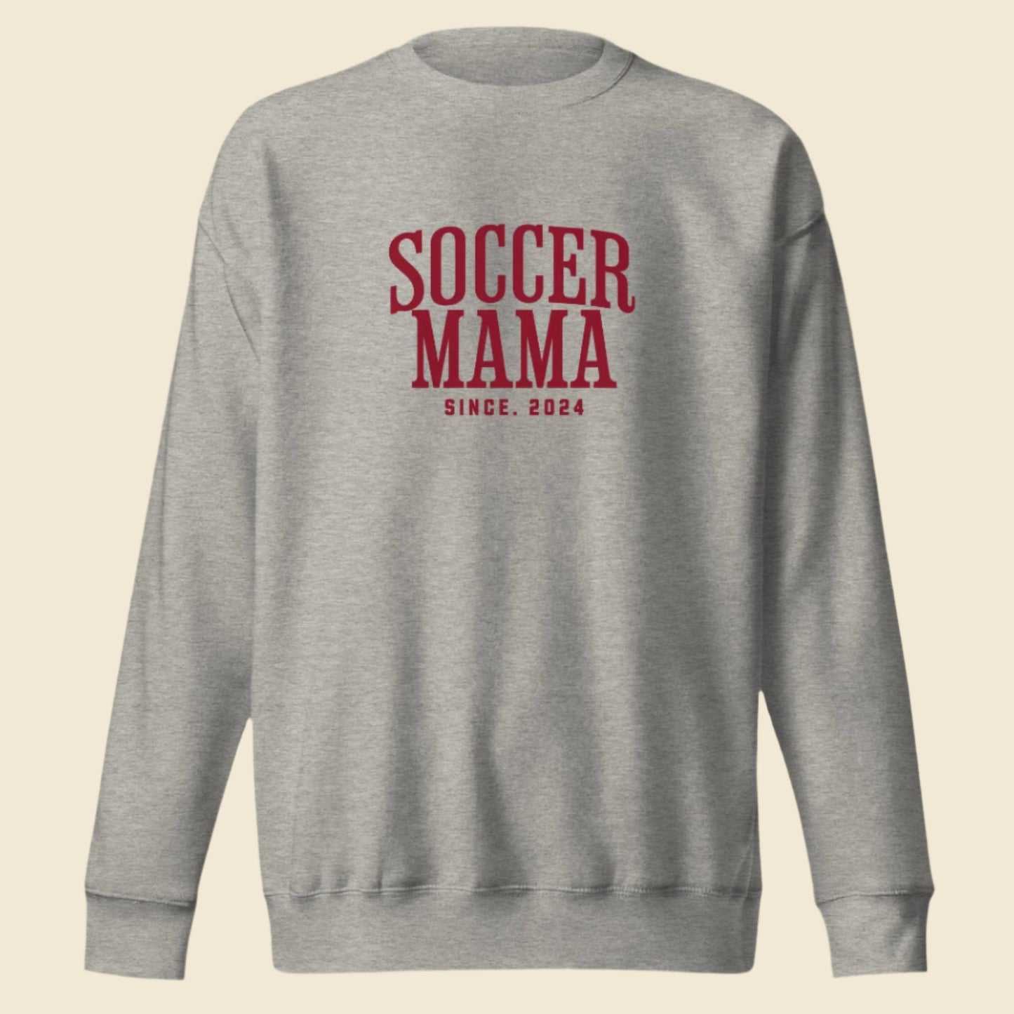 Women's Soccer Mama Premium Fleece Lined Sweatshirt