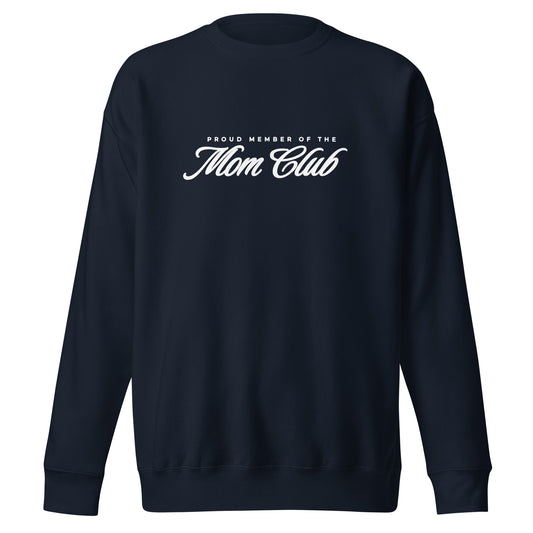 Mom Club Graphic Crewneck Sweatshirt