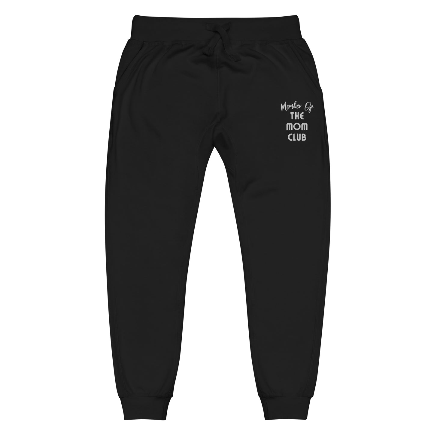 Women's Member of the Mom Club Embroidered Joggers